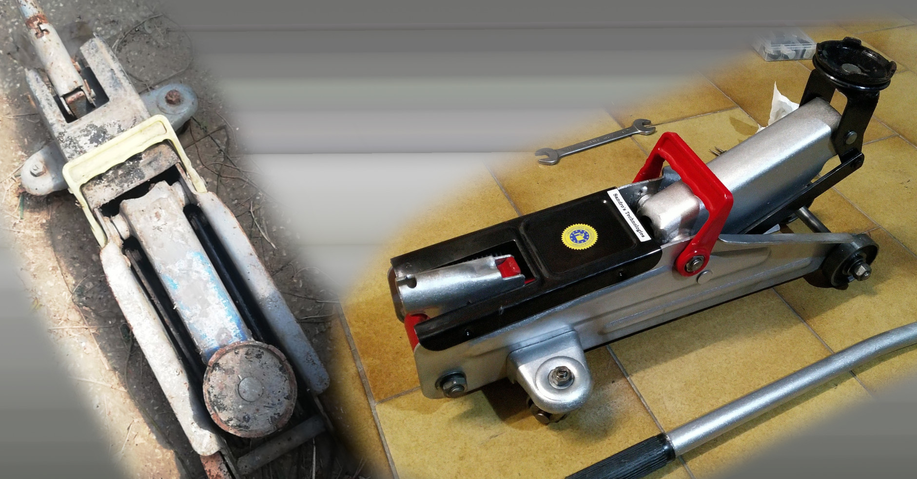 Restoration Of A Hydraulic Floor Jack Alessandro Sartori